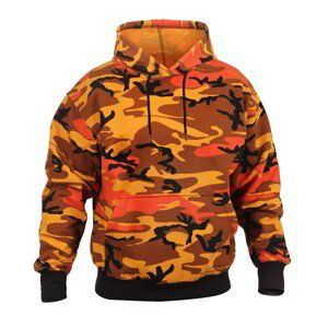 ROTHCO Mikina s kapucí ORANGE CAMO Barva: URBAN CAMO ORANGE, Velikost: M