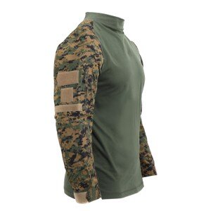 ROTHCO Košile taktická AIRSOFT COMBAT DIGITAL WOODLAND Barva: DIGITAL WOODLAND - MARPAT, Velikost: 4XL