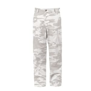 ROTHCO Kalhoty BDU WHITE CAMO Barva: Bílá, Velikost: XS