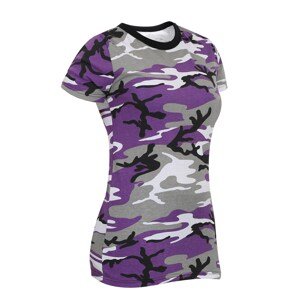 ROTHCO Triko dámské prodloužené ULTRA VIOLET CAMO Barva: URBAN CAMO VIOLET, Velikost: L