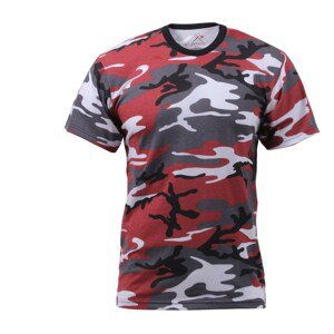 ROTHCO Triko REDCAMO Barva: URBAN CAMO RED, Velikost: 3XL