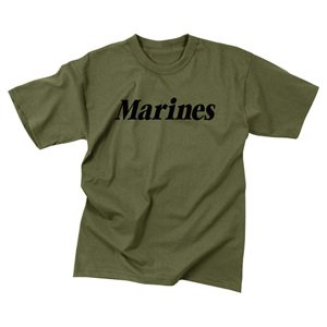 ROTHCO Triko MARINES ZELENÉ Barva: Zelená, Velikost: 3XL