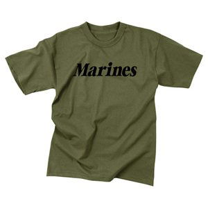 ROTHCO Triko MARINES ZELENÉ Barva: Zelená, Velikost: XL