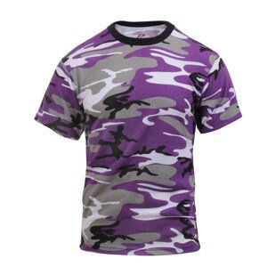 ROTHCO Triko VIOLET CAMO Barva: URBAN CAMO VIOLET, Velikost: 3XL