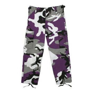 ROTHCO Kalhoty dětské BDU VIOLET CAMO Barva: URBAN CAMO VIOLET, Velikost: L