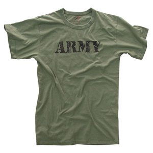 ROTHCO Triko VINTAGE ARMY ZELENÉ Barva: Zelená, Velikost: XL