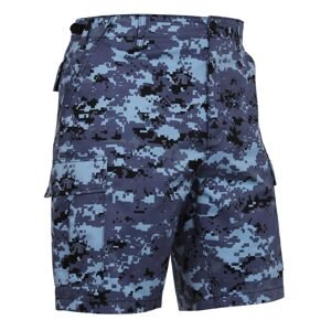 ROTHCO Kraťasy BDU SKY BLUE CAMO DIGITAL Barva: URBAN DIGITAL BLUE, Velikost: M