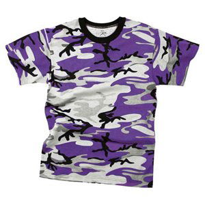 ROTHCO Triko dětské VIOLET CAMO Barva: URBAN CAMO VIOLET, Velikost: S