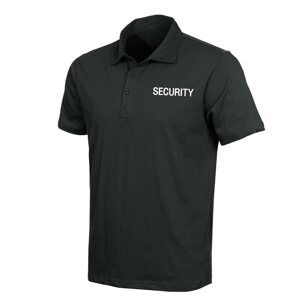 ROTHCO Polokošile s límečkem bavlněné SECURITY krátký rukáv GOLF ČERNÁ Barva: Černá, Velikost: 4XL