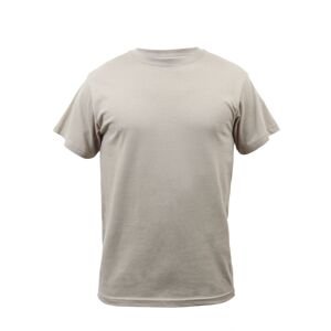 ROTHCO Triko bavlněné PÍSKOVÉ Barva: KHAKI, Velikost: 3XL