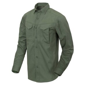 Helikon-Tex® Košile DEFENDER Mk2 dlouhý rukáv ZELENÁ Barva: Zelená, Velikost: XS