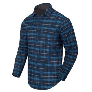 Helikon-Tex® Košile GREYMAN dlouhý rukáv BLUE STONEWORK PLAID Velikost: XS