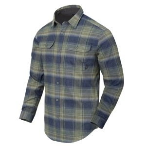 Helikon-Tex® Košile GREYMAN dlouhý rukáv BLAST BLUE PLAID Velikost: 3XL