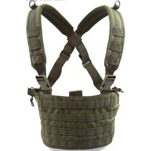 CONDOR OUTDOOR Vesta taktická MOLLE CHEST RIG OPS ZELENÁ Barva: Zelená