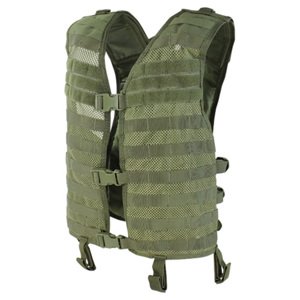 CONDOR OUTDOOR Vesta taktická MOLLE - MESH HYDRATION - ZELENÁ Barva: Zelená