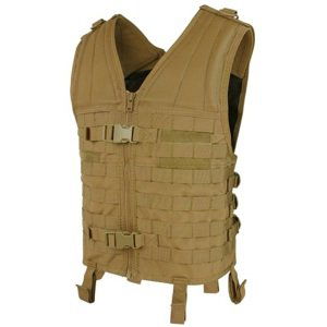 CONDOR OUTDOOR Vesta taktická MOLLE - MODULAR STYLE - COYOTE BROWN Barva: COYOTE BROWN