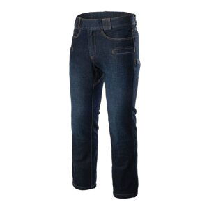 Helikon-Tex® Kalhoty SLIM riflové GREYMAN JEANS DENIM MID DARK BLUE Barva: denim blue, Velikost: 3XL-XL