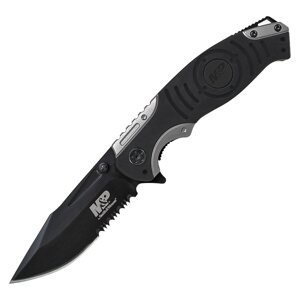 Smith & Wesson® Nůž zavírací SWMP13GS kombinované ostří ČERNÝ Barva: Černá