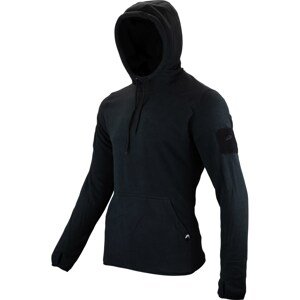 Viper® Mikina klokanka s kapucí FLEECE ČERNÁ Barva: Černá, Velikost: XL