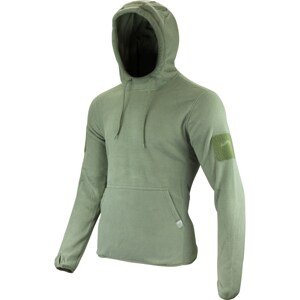 Viper® Mikina klokanka s kapucí FLEECE ZELENÁ Barva: Zelená, Velikost: L