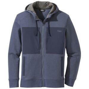 Outdoor Research Men's Cam Full Zip Hoody, steel blue velikost: XXL