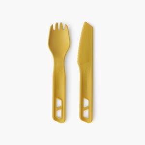 Příbor Sea to Summit Passage Cutlery Set - 2 kusy barva: žluta