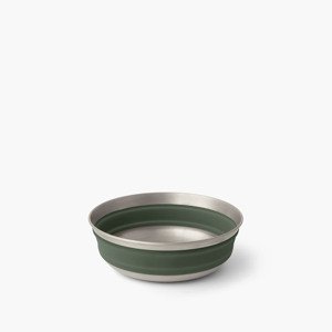 Miska Sea to Summit Detour Stainless Steel Collapsible Bowl velikost: M, barva: zelená