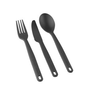 Příbor Sea to Summit Camp Cutlery Set - 3pc barva: šedá