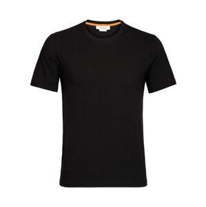 pánské merino triko krátký rukáv ICEBREAKER Mens Central Classic SS Tee, Black (vzorek) velikost: M