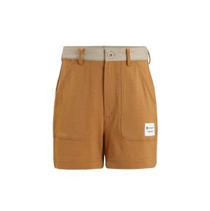 ICEBREAKER Wmns IB x Timberland Merino Terry Chino Shorts, Wheat Boot/Sand (vzorek) velikost: S