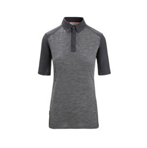 ICEBREAKER Wmns Hike SS Top, Gritstone Heather/Monsoon/Cb (vzorek) velikost: S