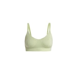 ICEBREAKER Wmns Queens Clasp Bra, Glazen (vzorek) velikost: S