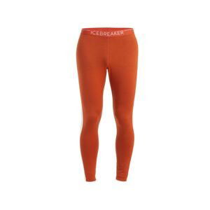 ICEBREAKER Mens 200 Sonebula Leggings, Molten/Snow/Cb (vzorek) velikost: M