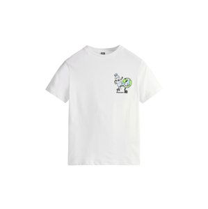 Triko PICTURE Nacatic S/S, White velikost: 12 let