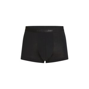 Pánské merino boxerky ICEBREAKER Mens 125 Cool-Lite Anatomica Trunks, Black velikost: L