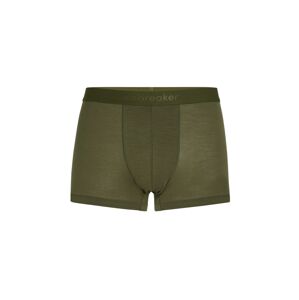 Pánské merino boxerky ICEBREAKER Mens 125 Cool-Lite Anatomica Trunks, Loden velikost: S