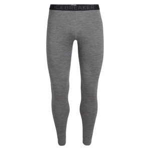 Pánské merino spodky ICEBREAKER Mens 260 Tech Leggings, Gritstone Heather velikost: XXL