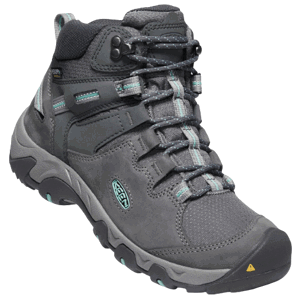 Keen STEENS MID WP WOMEN steel grey/ocean wave Velikost: 38 boty