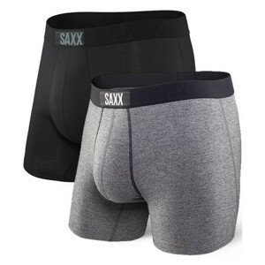 Saxx VIBE SUPER SOFT BB 2PK black/grey Velikost: L boxerky