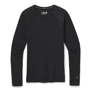 Smartwool W MERINO 250 BASELAYER CREW BOXED charcoal heather Velikost: L spodní prádlo