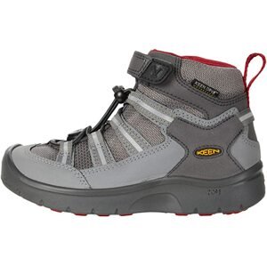 Keen HIKEPORT 2 SPORT MID WP Jr magnet/chili pepper Velikost: 32/33 dětské boty