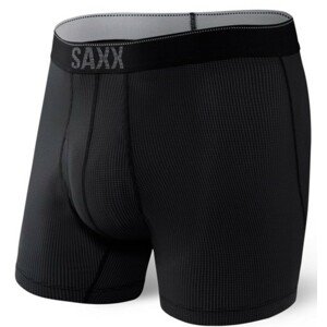 Saxx QUEST QDM BOXER BRIEF FLY black II Velikost: M boxerky