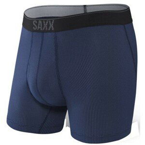 Saxx QUEST QDM BOXER BRIEF FLY midnight blue II Velikost: M boxerky