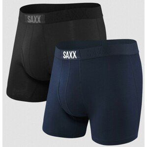 Saxx ULTRASOFT BB FLY 2PK black/navy Velikost: M boxerky