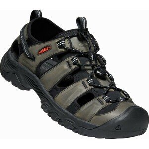 Keen TARGHEE III SANDAL MEN grey/black Velikost: 48 pánské sandály