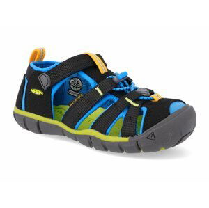 Keen SEACAMP II CNX CHILDREN black/brilliant blue Velikost: 27/28