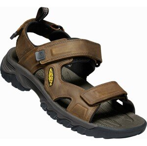 Keen TARGHEE III OPEN TOE SANDAL M BISON/MULCH Velikost: 48 pánské sandály