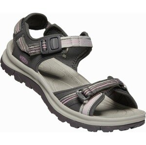 Keen TERRADORA II OPEN TOE SANDAL WOMEN dark grey/dawn pink Velikost: 38,5 dámské sandály