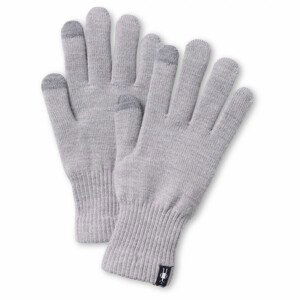 Smartwool LINER GLOVE light gray heather Velikost: L rukavice