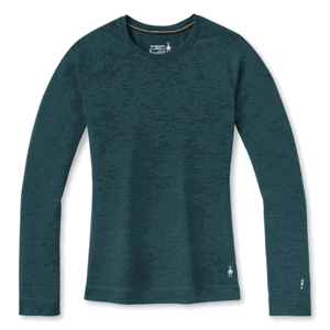 Smartwool W MERINO 250 BASELAYER CREW BOXED twilight blue heather Velikost: L spodní prádlo